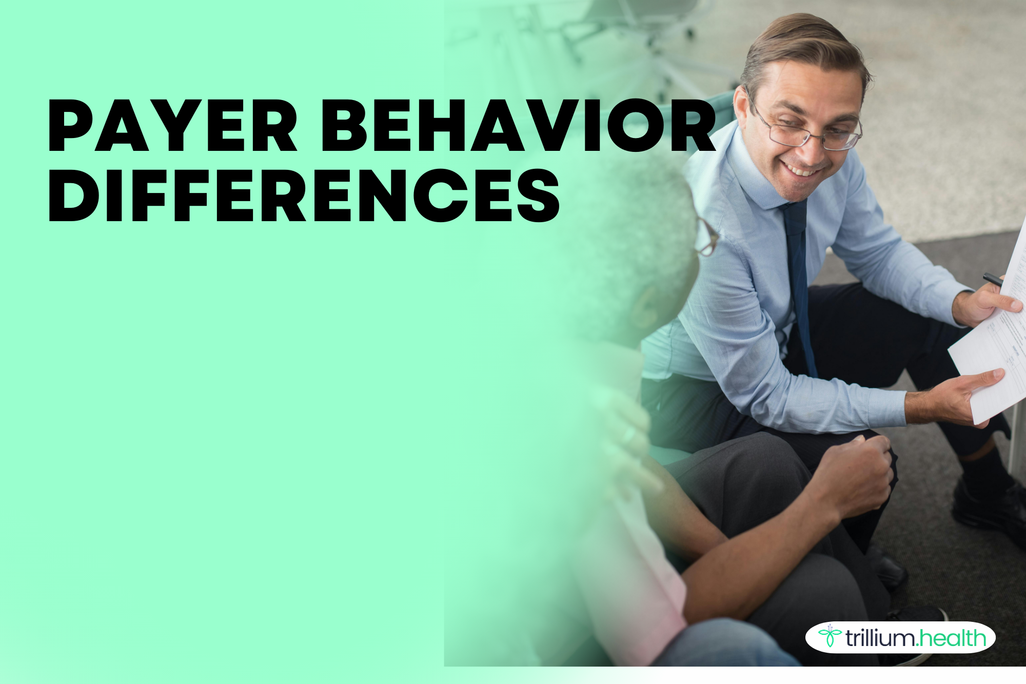 How do payer behaviors differ across commercial, Medicare, and Medicaid AR?