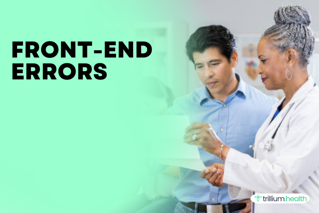 Front end errors